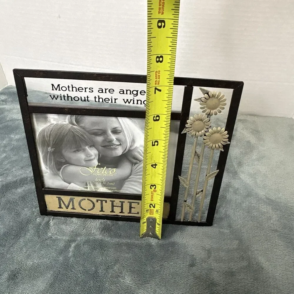 Fetco “Mothers Are Angels Without Their Wings” 4x6 Photo Frame